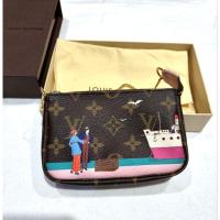 ราคา 414. Louis Vuitton Mini Pochette Accessoire Pouch Monogram (24393736631)
