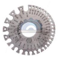 ราคา DOUBLE ACE จานวัดลวด แผ่นวัดขนาดลวด แผ่นวัดลวด เกจวัดลวดและแผ่นโลหะ (Wire Gauge) วัดลวด (6044944391)