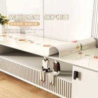 ราคา ตู้ทีวีป้องกันเสื่อนุ่มกระจกปกผ้าทิ้งฟรีตัดตู้รองเท้าทางเข้ารับประทานอาหารด้านข้างเคาน์เตอร์พีวีซีตารางเสื่อ (40877583993)