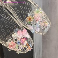 ราคา { FH Fashion } Dopamine Pearl Beaded Jelly Shoes Sandals Accessory DIY รองเท้าตกแต่งรองเท้าแตะดอกไม้รองเท้าหัวเข็มขัดอุปกรณ์เสริม (51103714300)