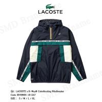 ราคา Lacoste เสื้อแจ็คเก็ต รุ่น LACOSTE x K-Way® Colorblocking Windbreaker Code: BH9805 10 ZA7 (11887147564)
