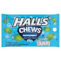 ราคา ถูกที่สุด✅ ฮอลล์ ชิวส์ คูลมินต์ ชิววี่ แคนดี้ ลูกอมเคี้ยวหนึบกลิ่นเปปเปอร์มินต์ 15กรัม Hall Chill Cool Mint Chewy Candy (9600037840)
