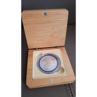 ราคา เหรียญเงินขัดเงา 800 บาท 80 พรรษา รัชกาลที่ 9 พ.ศ.2550 พร้อมกล่องไม้ (5618161019)