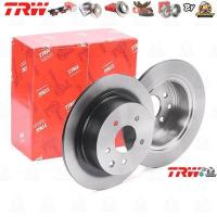 ราคา TRW จานดิสเบรค 2 ใบ จานดิสเบรคหลัง จานเบรคหลัง เหล็กเกรด GG20 DF7369 สำหรับ Nissan Pulsar C12 ปี 2014-2018 (29551149761)