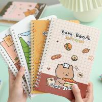 ราคา [พร้อมส่ง] สมุดโน๊ต ลายน่ารักๆ A5 มีเส้น 70 แกรม 60 แผ่น (15528259220)