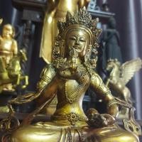 ราคา พระวัชรสัตว์โพธิสัตว์ เนื้อทองเหลือง ขนาดสูง 8 นิ้ว กว้าง 5 นิ้วพระวัชรสัตว์พุทธเจ้า (Vajrasattva)ธิเบตเรียกว่า (23251005030)