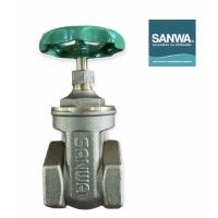 ราคา วาล์วประตูน้ำทองเหลือง SANWA ขนาด 1 นิ้ว (23069977972)