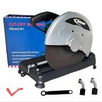 ราคา (มือสอง) BONYA เครื่องตัดไฟเบอร์ 14 นิ้ว 2,500 วัตต์ แท่นตัดเหล็ก สำหรับงานหนัก พร้อมใบไฟเบอร์ 14 นิ้ว (26732751090)