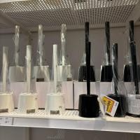 ราคา [รุ่นใหม่] IKEA อิเกีย BOLMEN บูล์มเมน แปรงล้าง ขัด ห้องน้ำ พร้อมที่เก็บ ทนทาน ทำความสะอาดได้ดี สีดำ สีขาว (24814649310)