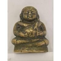 ราคา พระสังกัจจายน์เชียงแสนเนื้อทองผสม รุ่นแรก อุดกริ่ง หลวงพ่อขอม วัดโผ่โรงวัว สุพรรณบุรีปี2498สวยหายยากหลังหนังสือจีน (25637365684)