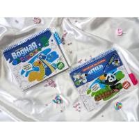 ราคา สมุดระบายสี สมุดระบายสีล่องหน สมุดระบายสีด้วยน้ำเปล่า Magic water book (6032954597)