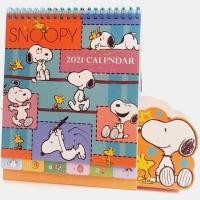 ราคา ปฏิทินตั้งโต๊ะ Snoopy Peanuts ลิขสิทธิ์แท้ ปี2021 พร้อมที่ใส่ปากกา (4167671256)