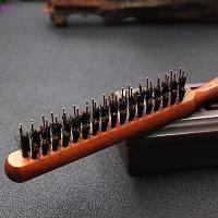 ราคา (KFL) Salon Teasing Back Hair แปรงหมูป่าไม้ Slim Line หวี Hairbrush Extension Hairdressing จัดแต่งทรงผมเครื่องมือ DIY ขายร้อน (57904396578)