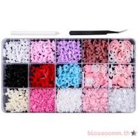 ราคา BLOSS Cute Bowknot Naills Art Charms 3D Nail Charms Mixed Shape Flower Charms (52004807032)