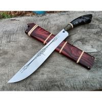 ราคา มีดควาญ มีดทรงใบข้าว มีดเหน็บ อีเหน็บ (E-Nap) มีดแคมป์ มีดเดินป่า ใบ 13” ผิวขัด ตอกลาย ด้ามเขาควายแกะเสือ ฝักไม้ชิงชัน (14045317105)