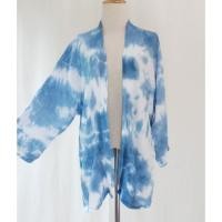 ราคา เสื้อคลุม ทรงยูกาตะ มัดย้อมคราม (1189524144)