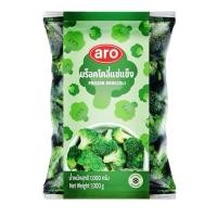 ราคา delivery ผัก บร็อคโคลี่ แช่แข็ง เอโร่ 1 กก. frozen broccoli aro 1 kg. (43468176254)