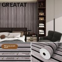 ราคา ยอดเยี่ยม สติ๊กเกอร์ติดผนัง,กันน้ําโฟมกาวในตัวเพดาน,เปลือกลายไม้เชิงเส้นและติด 0.6x3ม วอลล์เปเปอร์พื้นหลัง (55855562258)