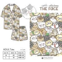 ราคา ชุดนอนลิขสิทธิ์ ลายแมวจ๋า THE FACEเด็กและผู้ใหญ่ : ลิขสิทธิ์ลายหมาจ๋า 9 x NINE PLUS (41073008783)
