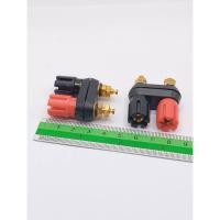 ราคา ลําโพง Banana Plug Terminal Connector Banana Socket Dual Female Banana Plug สําหรับลําโพงเครื่องขยายเสียง Dual ฃ (40258492431)