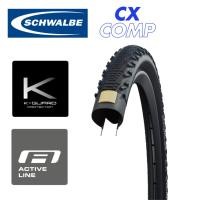 ราคา ยางนอกจักรยาน Gravel / Cyclocross SCHWALBE CX COMP ขอบลวด ขนาด 700×38C (27517811549)