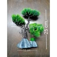 ราคา บอนไซจำลอง No.2 บอนไซตกแต่ง (5991695462)