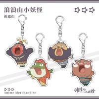 ราคา Langlang Mountain Little Monster Nobody Interlayer พวงกุญแจ Orangutan Piglet Monster คางคก Spirit เมาส์สีเหลือง Wolf Spirit อะนิเมะสินค้า (52752856959)