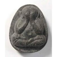 ราคา Antig apinya 409/105 พระปิดตาเนื้อผงใบลาน หลังลายเซ็นต์ ไม่ทราบที่ (18571032466)