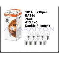 ราคา หลอดไฟ 1หลอด 7528 12V P21/5W OSRAM หรือหลอดไฟ1016 (ราคาต่อ10หลอด) (8973389592)