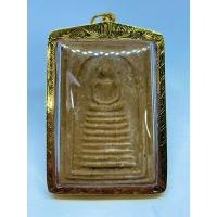 ราคา สมเด็จหลวงพ่อกลัวยวัดโฆษิตารามพิมพ์ฐานเก้าชั้นเนื้อผงน้ำมันปีหนึ่งเก้าเลี่ยมทองทองคำแท้รับประกันพระแท้ตลอดชีพ (25191919974)