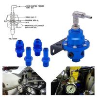 ราคา High pressure universal Aluminum Jdm Aluminum Adjustable Fuel Pressure Regulator FPR Type S with ga (48855654197)