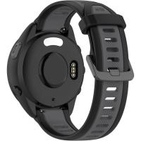 ราคา Fit for Garmin Forerunner 165 Watch Bands Women Men, 20mm Silicone Quick Release Replacement Band Wristband Straps Metal Clasp Fit for Garmin Forerunner 165/Forerunner 168 music (52052350755)
