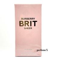 ราคา น้ำหอม BURBERRY BRIT SHEER EDT 100ml กล่องซีล (25718651847)