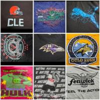 ราคา ขายส่งเกรดAA ส่ง50฿เสื้อสกรีนรูปลายฮิต แบรนด์ การ์ตูน เสื้อสภาพใหม่ (28917189008)