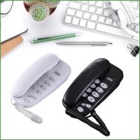 ราคา BON KXT-580 โทรศัพท์แบบมีสายปุ่มใหญ่โทรศัพท์โทรศัพท์พื้นฐานพร้อมไฟโทร Redial Pause รองรับติดผนังหรือโต๊ะ Ph (56504642303)