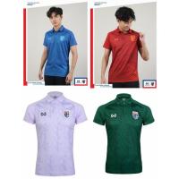 ราคา ของแท้ เสื้อเชียร์ โปโล ฟุตบอลทีมชาติไทย Warrix Thailand National Team Kit 2022-23 (Cheer POLO Version) Original (20772556071)