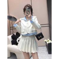 ราคา ▥ ชุดทำงานแฟชั่น2ชิ้นสำหรับผู้หญิงชุด2ชิ้นกระโปรง2024เข้าชุดกระโปรงเสื้อสูทเซ็กซี่สไตล์เกาหลีสำ (42955280876)