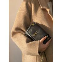 ราคา [Old Fairy] YSL Saint Laurent NOLITA Lolita Black Gold Chain Bag mini nolita Black Gold nolita Underarm Bag ysl Female Bag Saint Laurent Bag Shoulder Bag Messenger Bag Female Bag (45152855489)