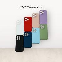 ราคา C107 Iphone 5 5S SE 6 6S 6+ 6S+ 7 7+ 8 8+ X XS XR XS MAX 11 Pro Max เคสซิลิโคนบางเฉียบสีสันสดใส/เคสด้าน (44551569462)