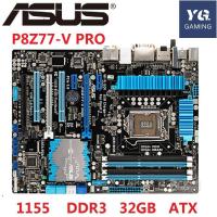 ราคา P8Z77-V Pro เมนบอร์ดเดสก์ท็อป Z77 ซ็อกเก็ต LGA 1155 i3 i5 DDR3 32G ATX UEFI BIOS ใช้ (43475937198)