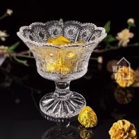 ราคา ถาดแก้ว แก้วคริสตัลถ้วยไอศกรีมถาดขนมเครื่องแก้วชามขนมคุณภาพสูงประตูเครื่องแก้ว (22868801241)