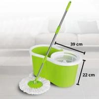 ราคา 2-in-1 Spin Mop Super Floor Mop Bucket – ถังหมุนเท่านั้น (ไม่มีสติ๊ก) (44276784363)