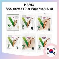 ราคา HARIO V60 กระดาษกรองกาแฟ 01/02/03 40–100 แผ่น / สีขาว , สีน้ําตาล / Made in Japan (47650111798)