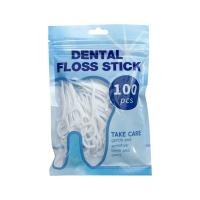 ราคา 100pcs/box Dental Floss Teeth Stick Toothpicks Floss Pick (41003381512)