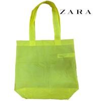 ราคา ZARA tote ซิลิโคนสีเหลืองนุ่มนิ่ม สะพายไหล่ได้ (25910808982)
