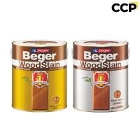 ราคา สีย้อมไม้เบเยอร์ชนิดเงา/กึ่งเงา Beger WoodStain สีทาไม้ สีย้อมไม้ ภายนอก และภายใน สีย้อมไม้เงา สีย้อมไม้กึ่งเงา เบเยอร์ (42803138434)