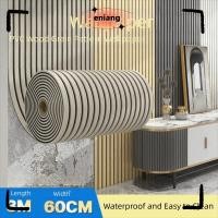 ราคา สิ่งแวดล้อม สติ๊กเกอร์ติดผนัง, 0.6x3ม เพดานโฟมลายไม้เชิงเส้น, เปลือกกาวในตัวและติดวอลล์เปเปอร์พื้นหลังกันน้ํา (48751271275)