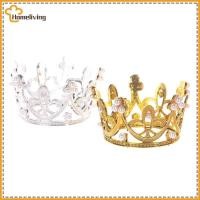 ราคา บ้านมงกุฎเค้กตกแต่งเจ้าหญิง Topper ไข่มุก Tiara Crown ตกแต่งเบเกอรี่ DIY เค้กวันเกิดมงกุฎตกแต่ง TH (57305405157)