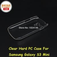 ราคา Samsung Galaxy S3 Mini - Transparent Mica Clear Hard Case Hardcase Casing Cover Clear (42205694781)