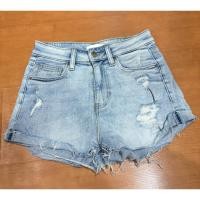 ราคา กางเกงยีนส์ขาสั้น h&m แท้ มือ2 S-M (40576248922)